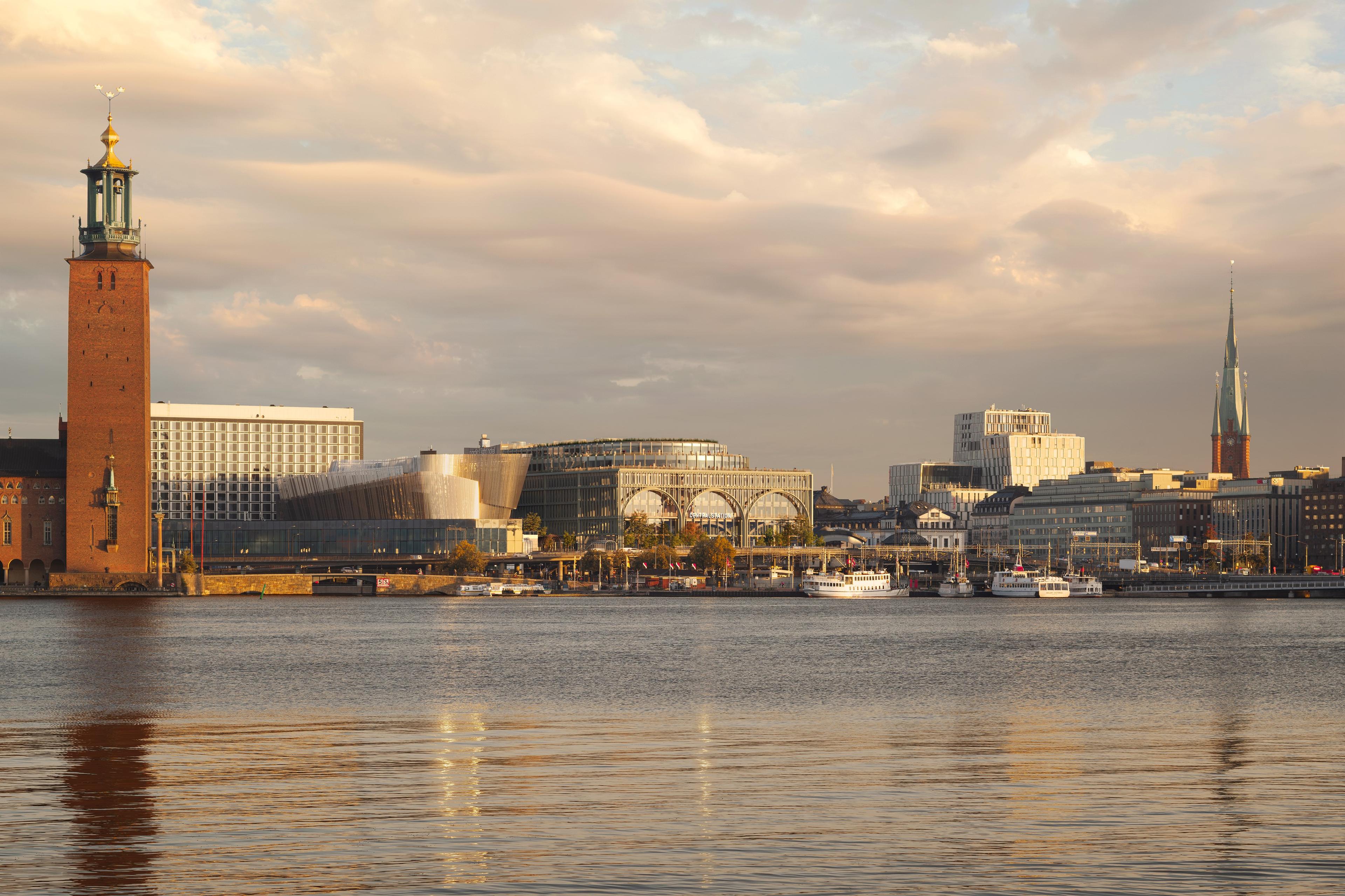 Södermälarstrand_samrådsförslaget Visualisering över samrådsförslaget från Södermälarstrand.
