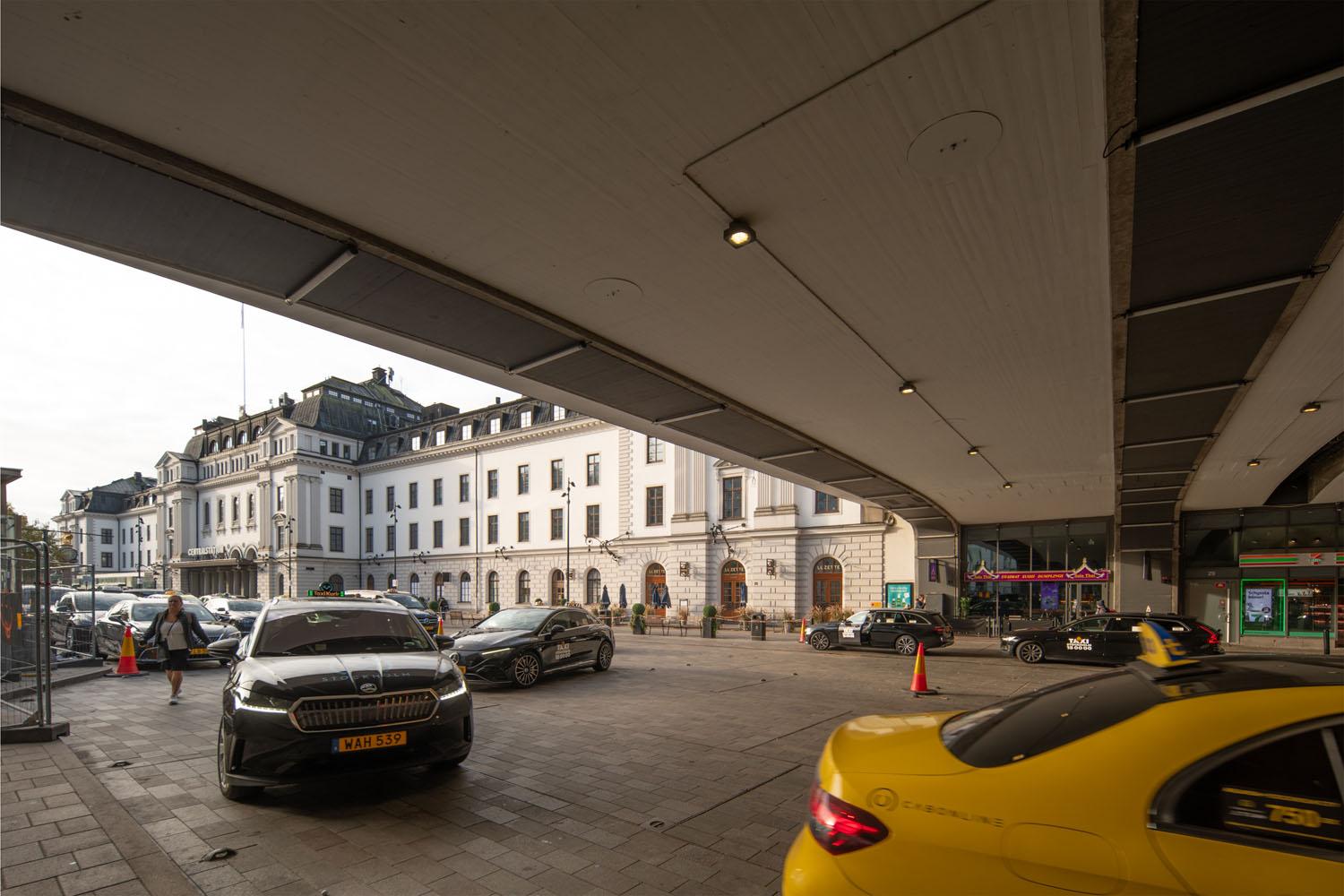Centralplan_före Bild över Centralplan som visar platsen idag